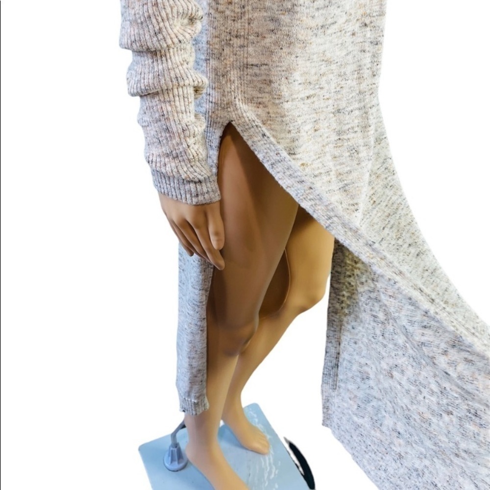 Bailey 44 Revolve high slit sweater dress Size M color oat new - Picture 7 of 10